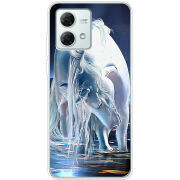 Чехол BoxFace Motorola G84 White Horse