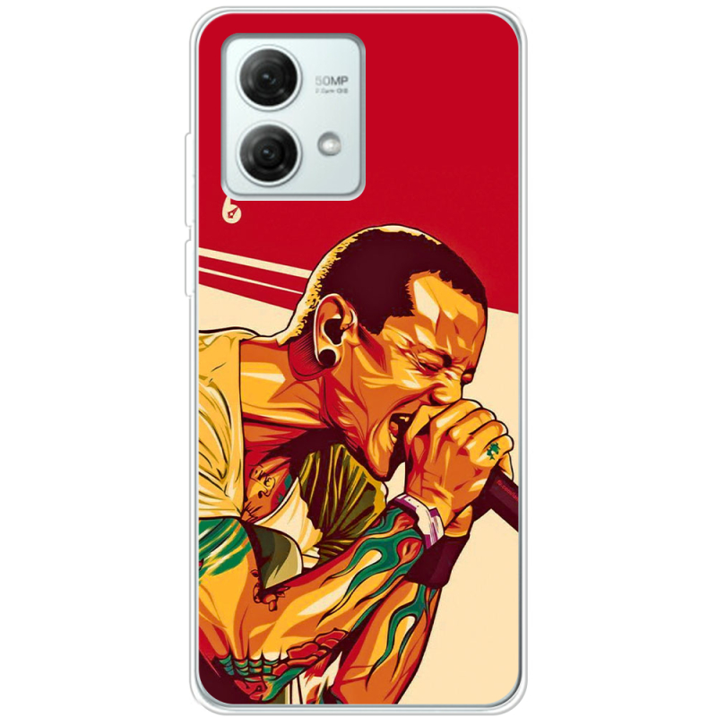 Чехол BoxFace Motorola G84 Chester Bennington