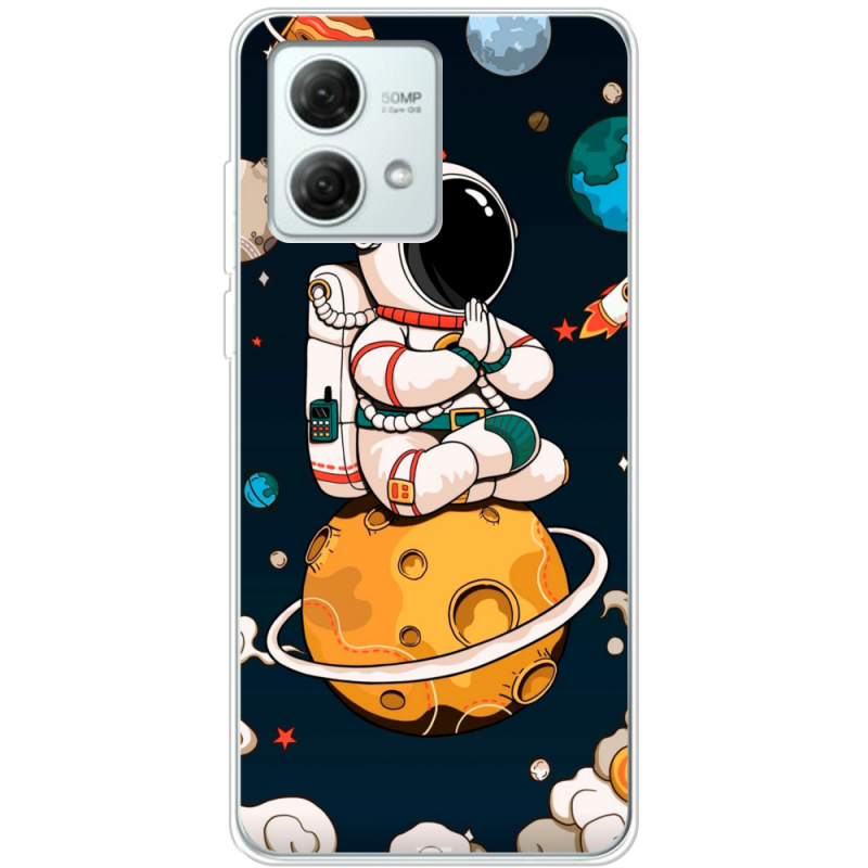 Чехол BoxFace Motorola G84 Astronaut