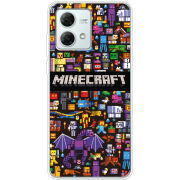 Чехол BoxFace Motorola G84 Minecraft Mobbery