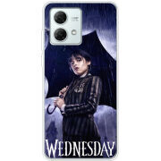 Чехол BoxFace Motorola G84 Wednesday Addams