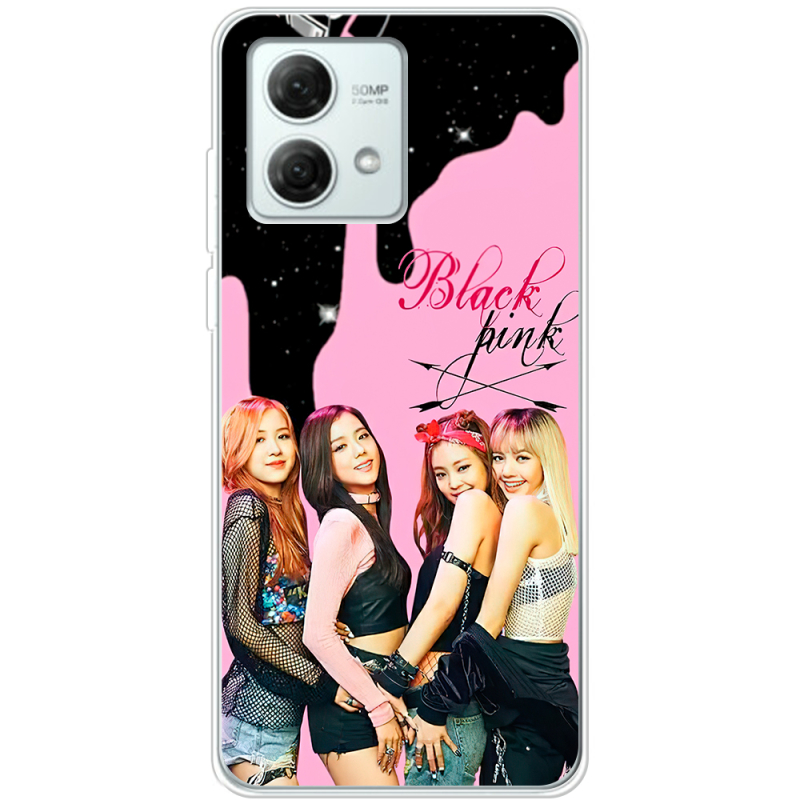 Чехол BoxFace Motorola G84 Blackpink Star