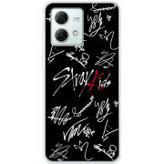 Чехол BoxFace Motorola G84 Stray Kids автограф