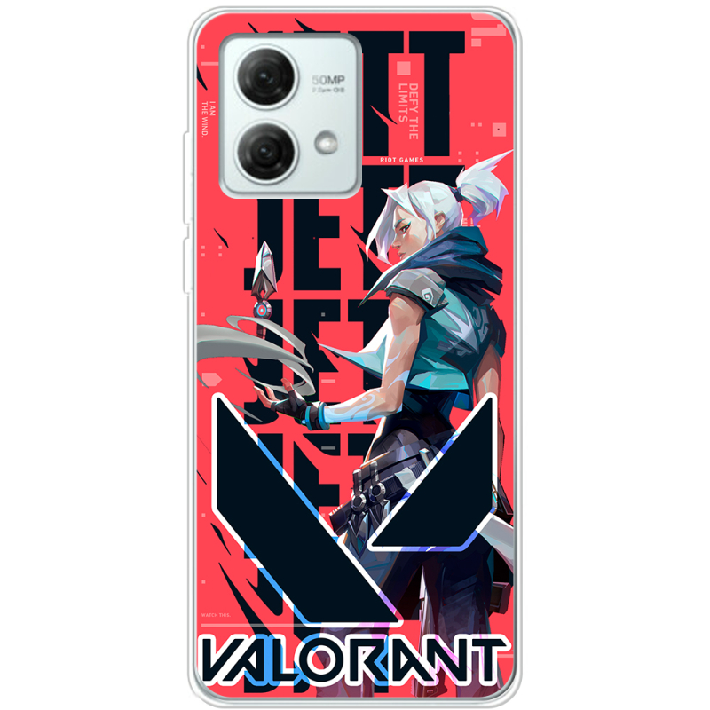 Чехол BoxFace Motorola G84 Valorant Jett