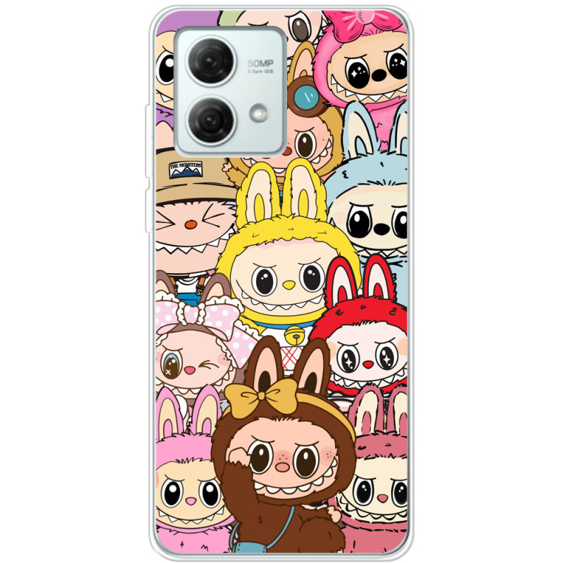 Чехол BoxFace Motorola G84 Labubu