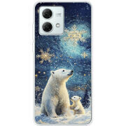 Чехол BoxFace Motorola G84 Північні ведмеді