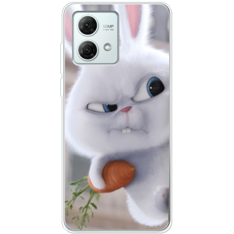 Чехол BoxFace Motorola G84 Rabbit Snowball