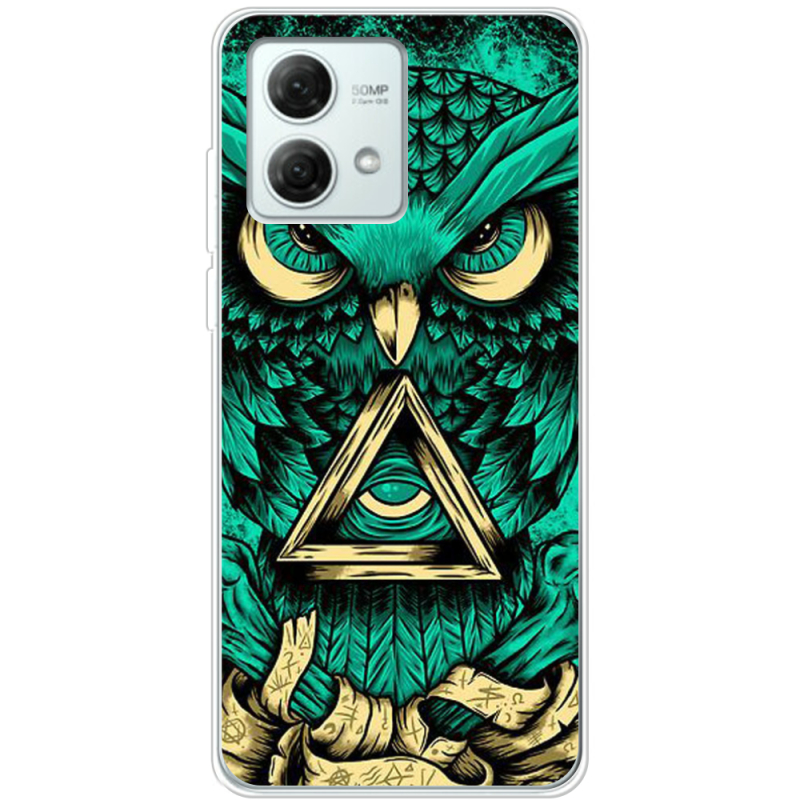 Чехол BoxFace Motorola G84 Masonic Owl