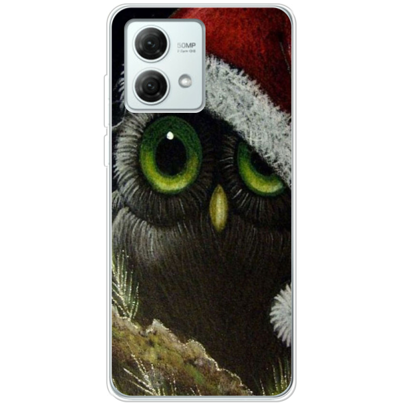 Чехол BoxFace Motorola G84 Christmas Owl