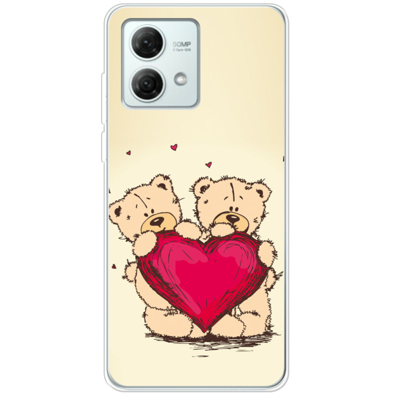 Чехол BoxFace Motorola G84 Teddy Bear Love