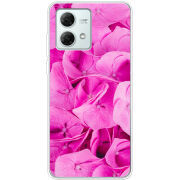 Чехол BoxFace Motorola G84 Pink Flowers