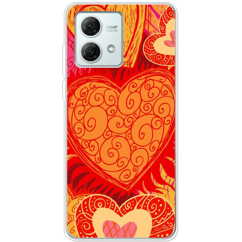 Чехол BoxFace Motorola G84 Warm Hearts