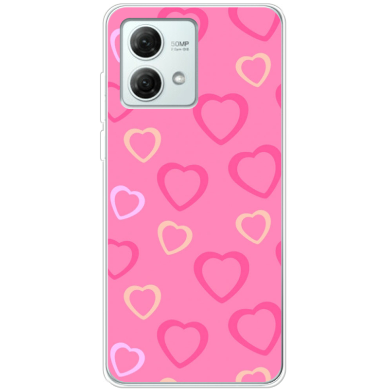 Чехол BoxFace Motorola G84 Sugar Hearts