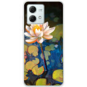 Чехол BoxFace Motorola G84 Waterlily