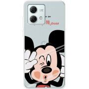 Прозрачный чехол BoxFace Motorola G84 Mister M