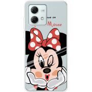 Прозрачный чехол BoxFace Motorola G84 Lady M