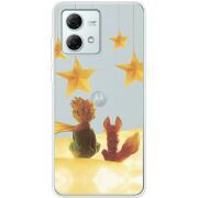 Прозрачный чехол BoxFace Motorola G84 Little Prince