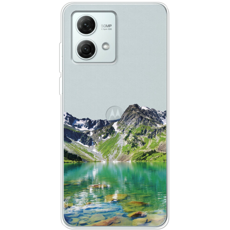 Прозрачный чехол BoxFace Motorola G84 Green Mountain