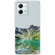 Прозрачный чехол BoxFace Motorola G84 Green Mountain