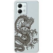 Прозрачный чехол BoxFace Motorola G84 Chinese Dragon