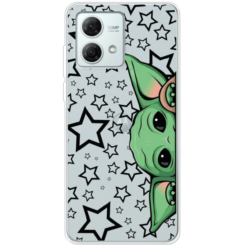 Прозрачный чехол BoxFace Motorola G84 Baby Yoda