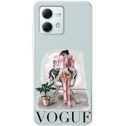 Прозрачный чехол BoxFace Motorola G84 VOGUE