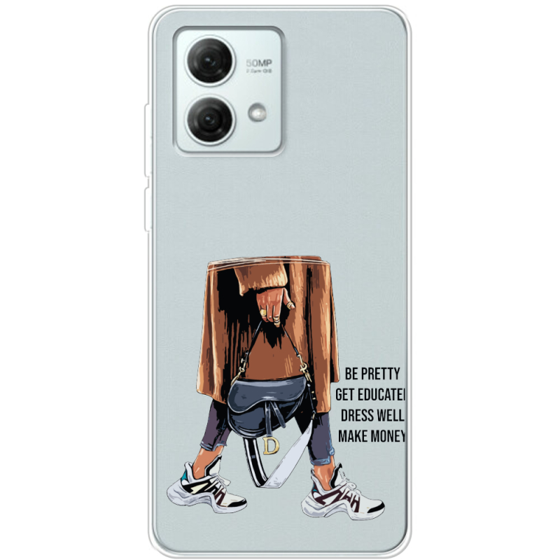 Прозрачный чехол BoxFace Motorola G84 Motivation