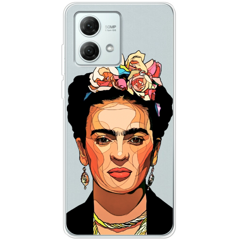 Прозрачный чехол BoxFace Motorola G84 Фрида Кало