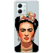 Прозрачный чехол BoxFace Motorola G84 Фрида Кало
