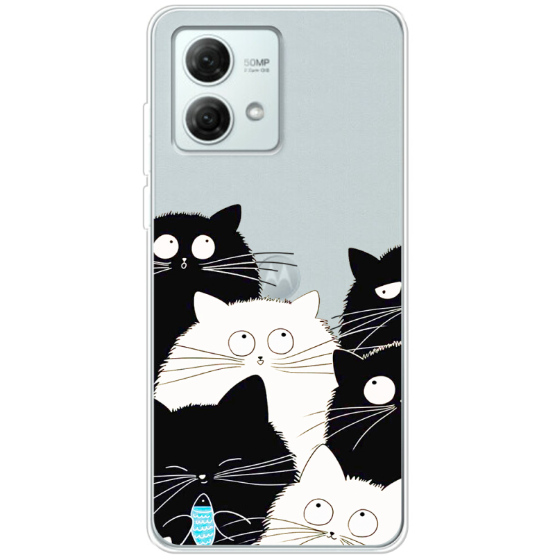 Прозрачный чехол BoxFace Motorola G84 