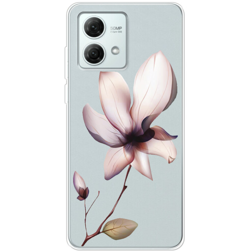 Прозрачный чехол BoxFace Motorola G84 Magnolia