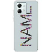 Прозрачный чехол BoxFace Motorola G84 Именной