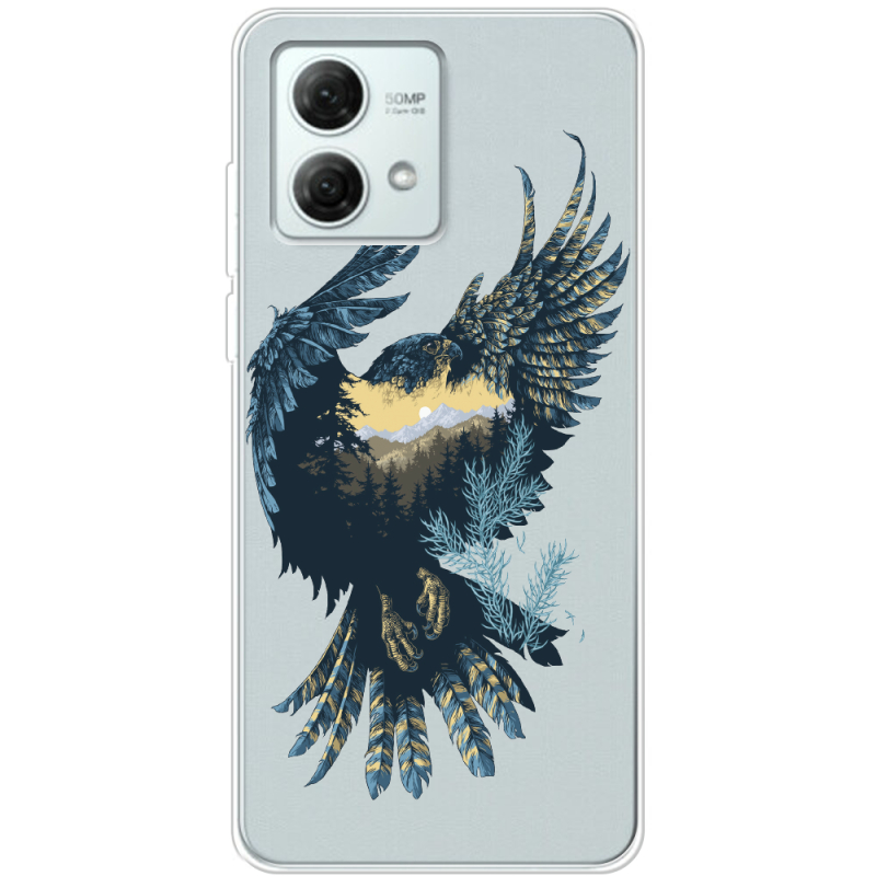 Прозрачный чехол BoxFace Motorola G84 Eagle