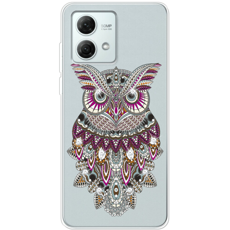 Прозрачный чехол BoxFace Motorola G84 Owl