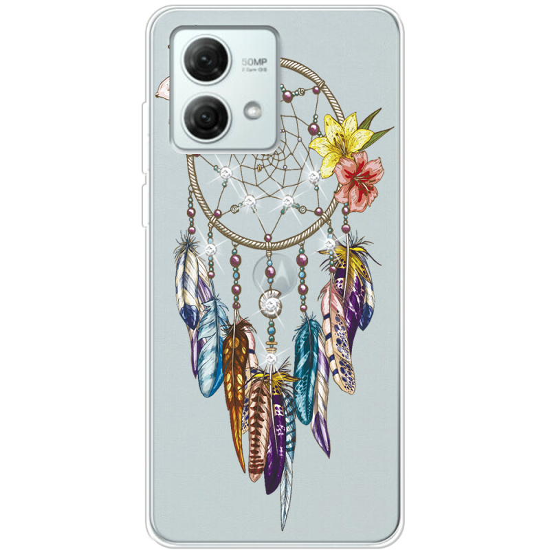 Прозрачный чехол BoxFace Motorola G84 Dreamcatcher