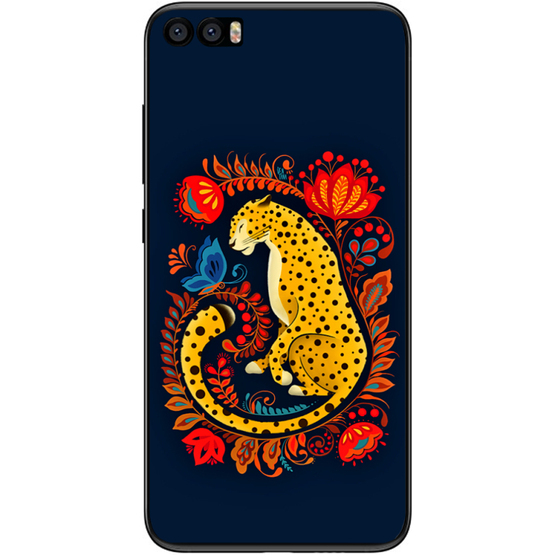 Чехол Uprint Xiaomi Mi6 Plus Petrykivka Leopard