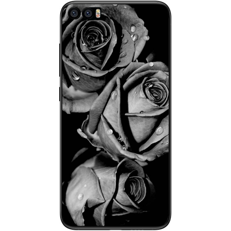 Чехол Uprint Xiaomi Mi6 Plus Black and White Roses