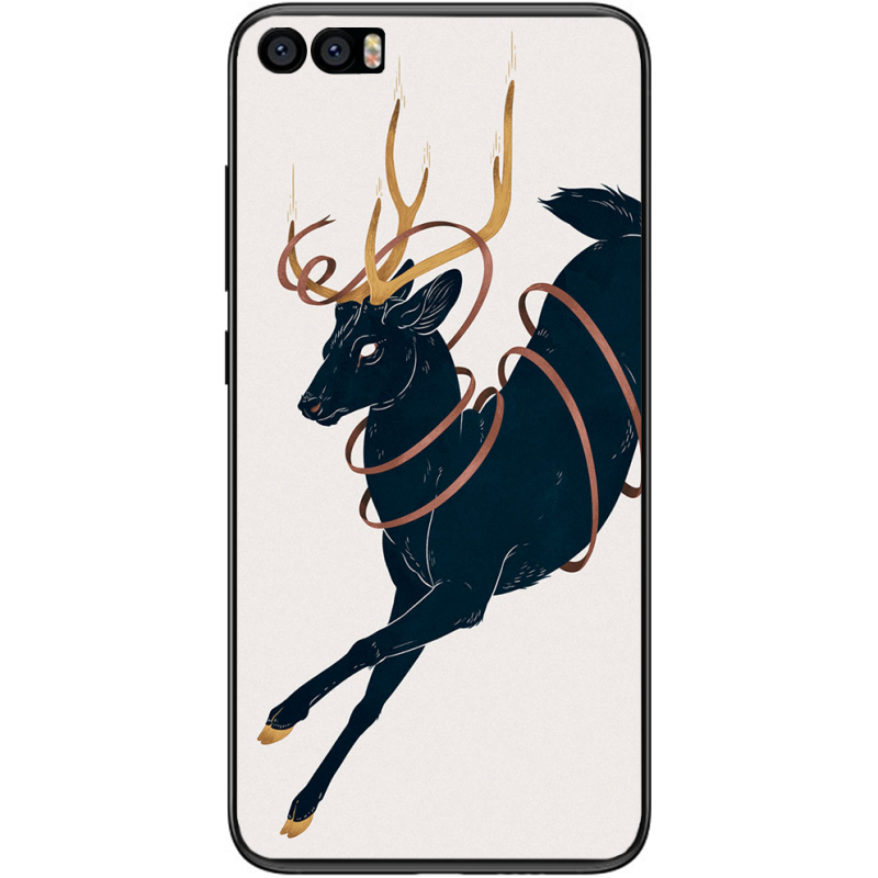 Чехол Uprint Xiaomi Mi6 Plus Black Deer