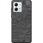 Черный чехол BoxFace Motorola G84 Optical Hand