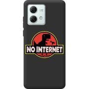 Черный чехол BoxFace Motorola G84 No Internet