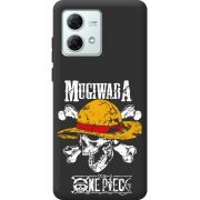 Черный чехол BoxFace Motorola G84 One Piece Большой куш