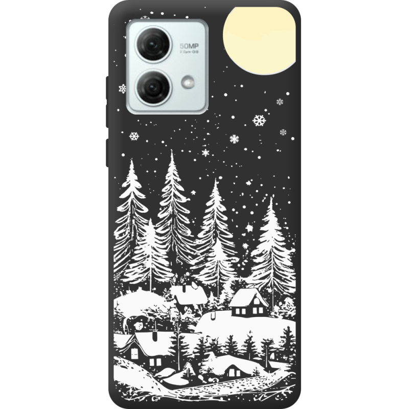 Черный чехол BoxFace Motorola G84 