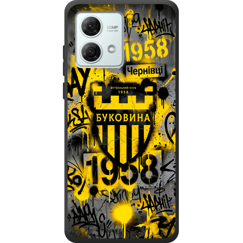 Черный чехол BoxFace Motorola G84 