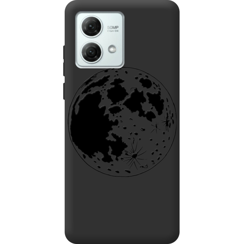 Черный чехол BoxFace Motorola G84 Planet