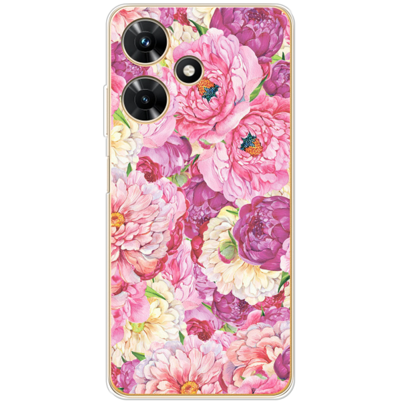 Чехол BoxFace Infinix Hot 30i Pink Peonies