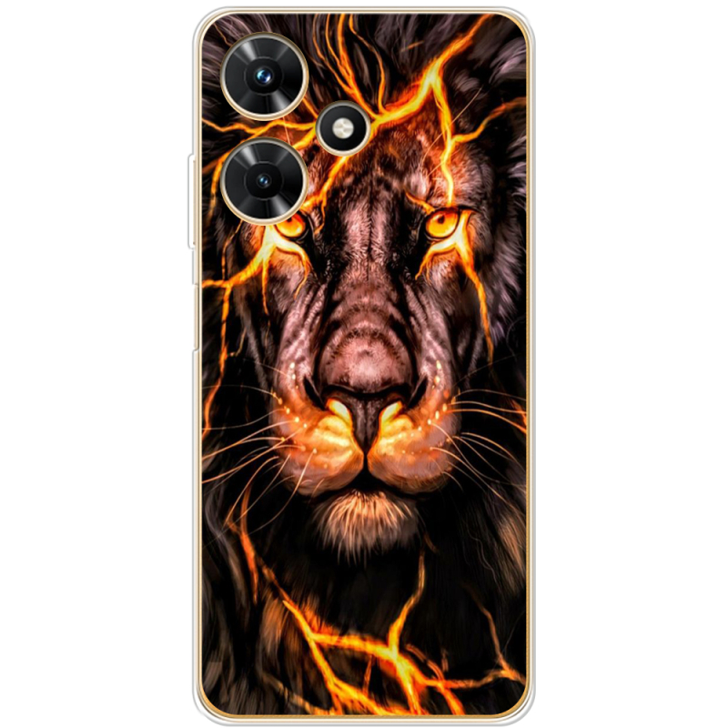 Чехол BoxFace Infinix Hot 30i Fire Lion