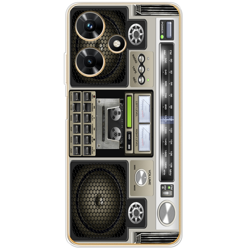 Чехол BoxFace Infinix Hot 30i Old Boombox