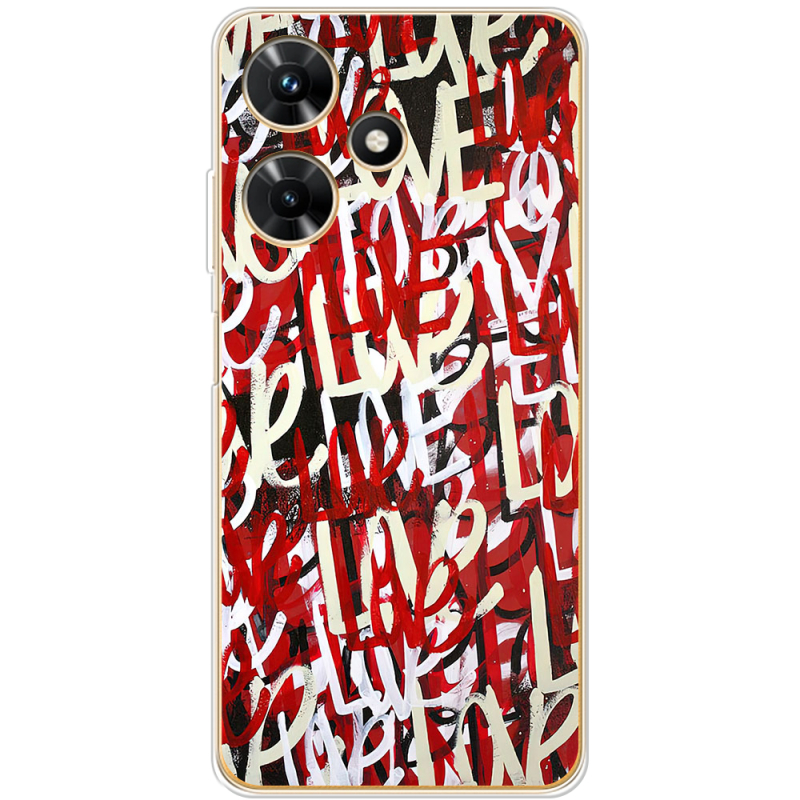 Чехол BoxFace Infinix Hot 30i Love Graffiti