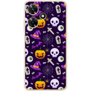 Чехол BoxFace Infinix Hot 30i Halloween Purple Mood