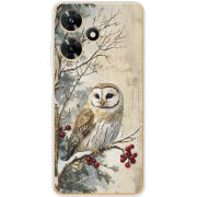 Чехол BoxFace Infinix Hot 30i Christmas Owl